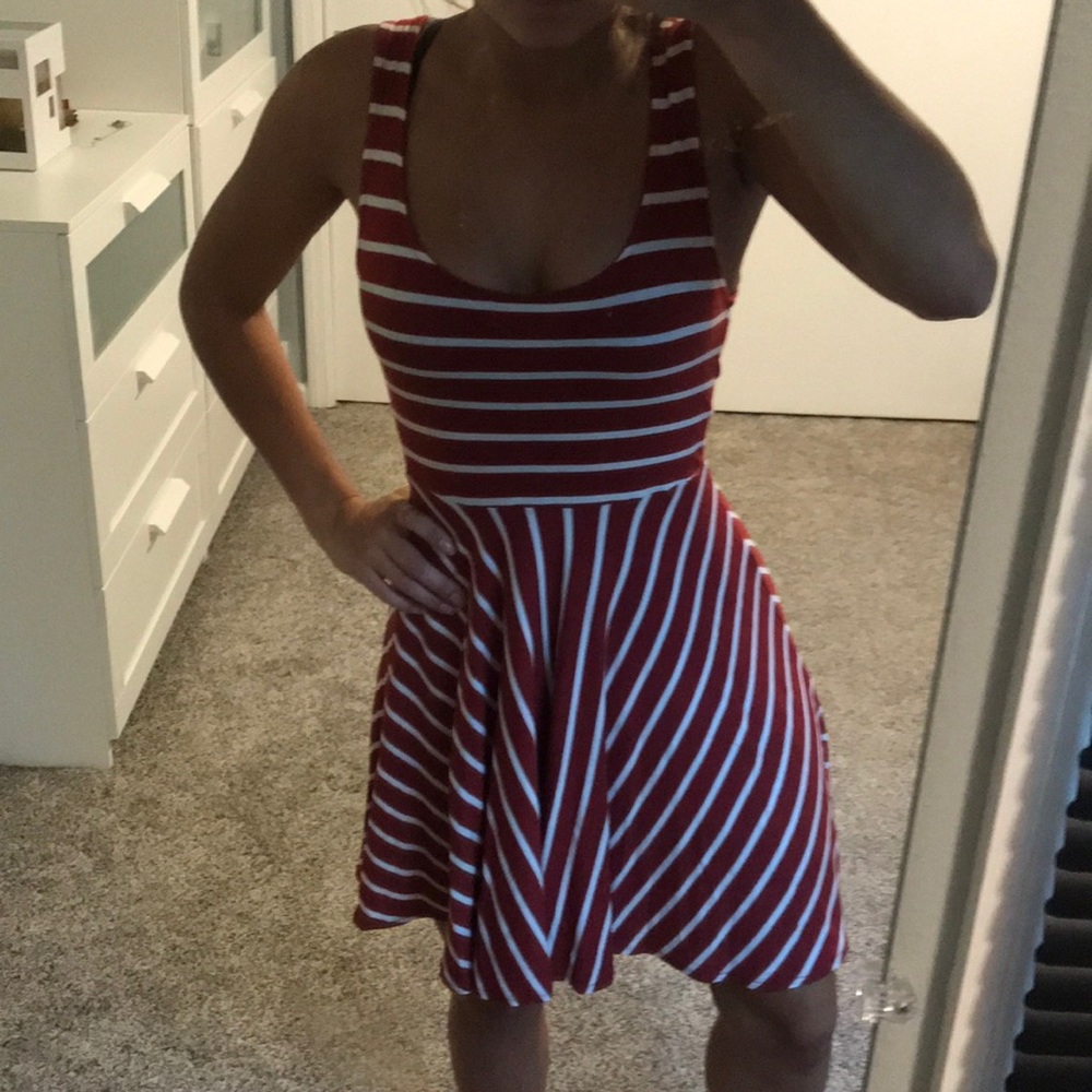 Tank top strapped dress